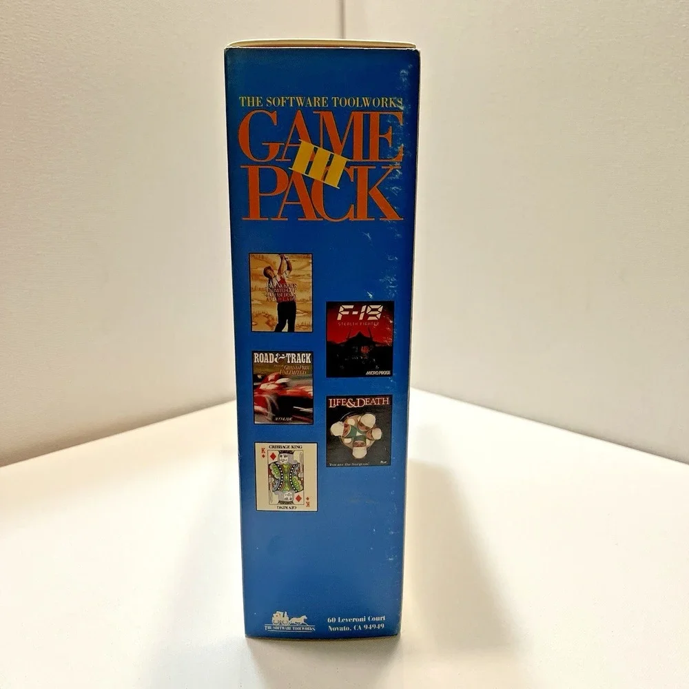 Vintage PC Game Pack III (1992)‎ – 5 Full Games on 3.5